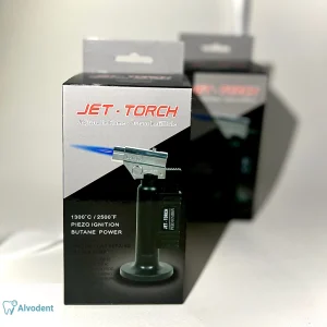 فندک شعله افکن توربو جت بدنه پلاستیکی JET.TORCH
